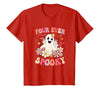 4th Birthday Party Halloween Costume Four Ever Spooky Halloween 4Th Birthday Party Decorations T-Shirt - size chart