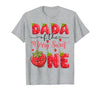 Kawaii Strawberry 1St Birthday Matching Dada of The Berry Sweet One Strawberry First Birthday T-Shirt - size chart