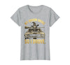 Mademark My Broom Broke So I Drove Funny Halloween Design T-Shirt - size chart