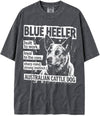 BABATEES U.S.A. MAX-Heavyweight Punk Rock Animals Shaka Wear Oversized 7.5oz Cotton Tshirt - size chart