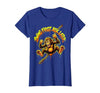 Mademark Swing First Ask Later Funny Monkey Design T-Shirt - Women - size chart