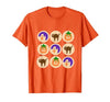 Sugar Cookie Halloween Merch T-Shirt - size chart