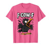 F COW F Crow F-Cow-F T-Shirt - size chart