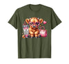Highland Cow Land of NYC One Boujee Heifer Highland Cow Bougie Pink Tumbler Handbag T-Shirt - size chart