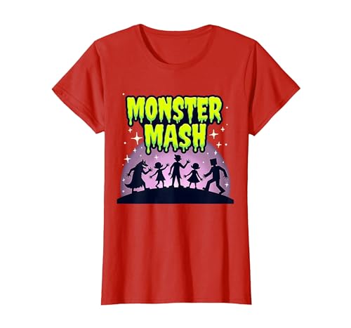 Mademark Halloween - Monsters & Creatures T-Shirt - size chart