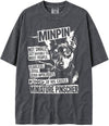 BABATEES U.S.A. MAX-Heavyweight Punk Rock Animals Shaka Wear Oversized 7.5oz Cotton Tshirt - size chart