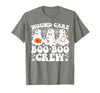 Wound Care Nurse Boo Boo Crew Halloween Wound Care Boo Boo Crew Nurse Funny Ghost Halloween Nurse T-Shirt - size chart