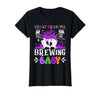 Brewing Baby Family Matching Halloween Costumes Great Grandma of The Brewing Baby Grandma to Be Halloween T-Shirt - size