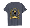 Mademark Monkey Flexing Muscles on Gym Podium T-Shirt - Men - size chart