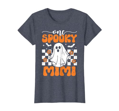 One Spooky Mimi Halloween Family Matching One Spooky Mimi Matching Family Halloween Costumes T-Shirt - size chart