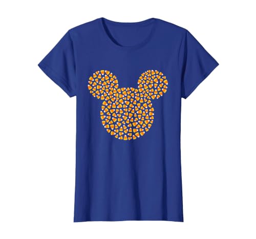 Disney Mickey Mouse Candy Corn Halloween T-Shirt - size chart