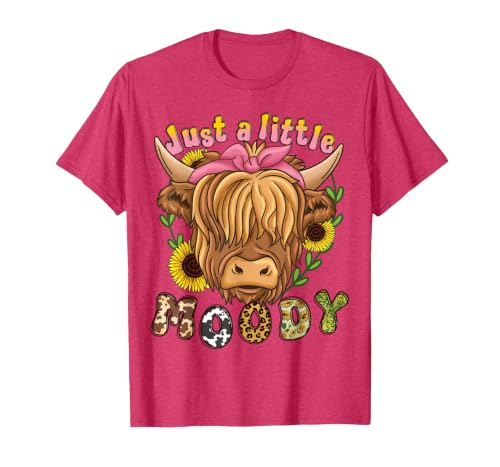 Scottish Highland Cow Lover And Owner Co. Highland Cow Scottish Highland Cow T-Shirt - size chart