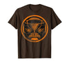 Marvel M.O.D.O.K. Orange Organism Tonal Cut-Out Halloween T-Shirt - size chart