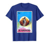 Cowboy Mexican Cards Mexican Bingo El Vaquero T-Shirt - size chart