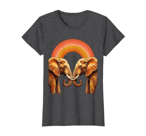 Mademark Be Kind Elephant Gentle Touch Illustration T-Shirt - Women - size chart