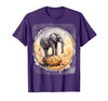 Mademark Elephant Balancing on Desert Rock Graphic T-Shirt - Men - size chart