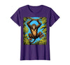 Mademark Monkey Hanging From Jungle Vine Graphic T-Shirt - Women - size chart