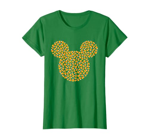 Disney Mickey Mouse Candy Corn Halloween T-Shirt - size chart