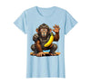 Mademark Monkey Catcher Baseball Banana Ball Graphic T-Shirt - Women - size chart