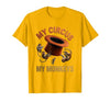 Mademark My Circus My Monkeys Funny Women Design T-Shirt - Men - size chart