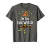 Matching Witch Halloween Costumes by Foxio Im the Gigi Witch Halloween Matching Group Costume T-Shirt - size chart