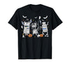 Cute Ghost Halloween Nurse Spooky Season Halloween ICU Nurse Propofol Mummy NICU PICU Nurse Tech T-Shirt - size chart