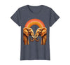 Mademark Be Kind Elephant Gentle Touch Illustration T-Shirt - Women - size chart