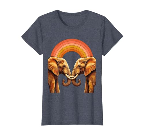 Mademark Be Kind Elephant Gentle Touch Illustration T-Shirt - Women - size chart