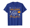 Little Pumpkin Halloween Family Matching Costumes Grandpa of The Little Pumpkin Family Matching Halloween T-Shirt - size