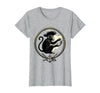 Mademark Pirate Monkey with Stolen Pocket Watch Design T-Shirt - Women - size chart