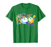 Bowling Boo Creepy Halloween Costume Pumpkin Bowling Lover T-Shirt - size chart