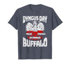 Polish Heritage Gifts Dyngus Day Buffalo New York Piwo Polka Pierogi Na Zdrowie T-Shirt - size chart