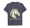 Mademark Horses Over Everything Equestrian Women Design T-Shirt - Men - size chart