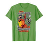 Marvel Halloween Madness Awaits the Greatest Super Heroes T-Shirt - size chart