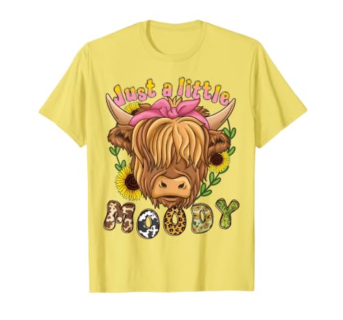 Scottish Highland Cow Lover And Owner Co. Highland Cow Scottish Highland Cow T-Shirt - size chart
