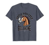 Mademark Horse Powered Soul Engine Equestrian Design T-Shirt - Men - size chart