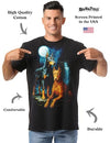 BABATEES U.S.A. MAX-Heavyweight Punk Rock Animals Shaka Wear Oversized 7.5oz Cotton Tshirt - size chart