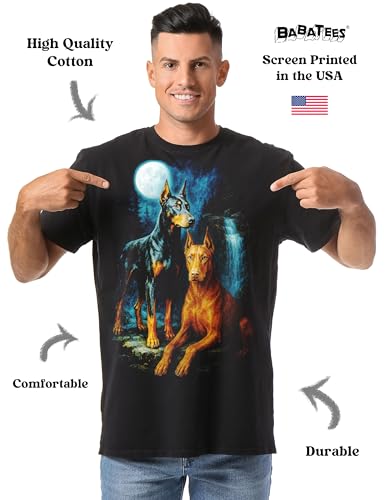 BABATEES U.S.A. MAX-Heavyweight Punk Rock Animals Shaka Wear Oversized 7.5oz Cotton Tshirt - size chart