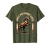 Mademark Horses Over Highways Always Equestrian Design T-Shirt - Men - size chart