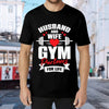 SYPPEIPLC Men Solid Cotton T-Shirt Crew Neck Short Sleeve I Like Exercise Because I Love Eating Casual Daily Tops - size chart