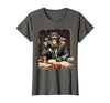 Mademark Monkey in a Suit Stuck in a Meeting Funny Gift T-Shirt - Women - size chart