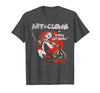 Terrifier Real Gut Buster Vintage Illustration Horror Movie T-Shirt - size chart