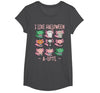 Cute Halloween Axolotl Scary Costumes Apparel Co Funny Axolotl I Like Halloween A-Lotl Axolotl Halloween T-Shirt - size chart