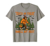 Bigfoot Halloween Costume Party Outfits Trick Or Treat Smell My Feet Bigfoot Halloween Sasquatch T-Shirt - size chart