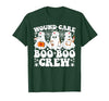 Wound Care Nurse Boo Boo Crew Halloween Wound Care Boo Boo Crew Nurse Funny Ghost Halloween Nurse T-Shirt - size chart
