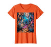 Alice in Wonderland Rabbit House T-Shirt — design detail