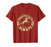 Mademark Horses Over Traffic Always Equestrian Design T-Shirt - Men - size chart