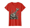 Mademark Monkey Wrench In The Gears Graphic Design T-Shirt - Women - size chart