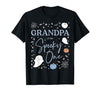 Spooky One Birthday Blue Boy 1st First Halloween Grandpa of the Spooky One First Birthday Boy 1st Halloween T-Shirt - size