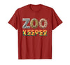Zoo Keeper Costume Adult Party Safari Zookeeper Zoo Keeper Costume Adult Halloween Party Safari Zookeeper T-Shirt - size